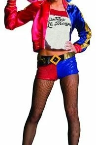 Rubies Superheroes & Villains Harley Quinn (Suicide) Deluxe