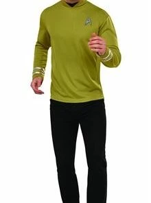 Rubies Star Trek Beyond Kirk Gold Shirt Movies/TV/Games