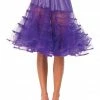 Leg Avenue Petticoat Knee-Length Purple