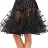 Leg Avenue Petticoat Knee-Length Black