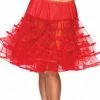 Leg Avenue Bustles & Crinolines Petticoat Knee-Length Red