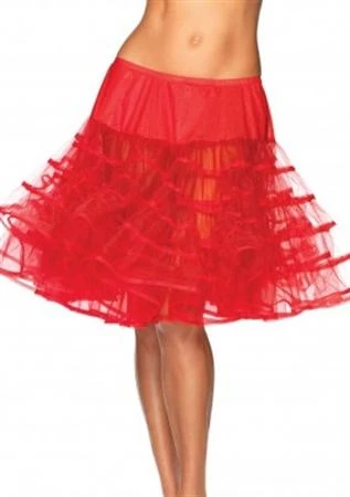 Leg Avenue Bustles & Crinolines Petticoat Knee-Length Red 3 Leg Avenue Bustles & Crinolines Petticoat Knee-Length Red