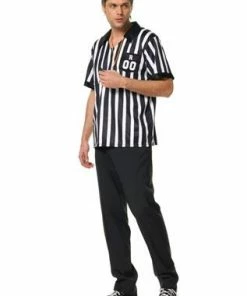 Leg Avenue 2PC Men's Referee Shirt W-Whistle Uniforms & Occupations