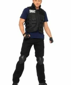 Leg Avenue 4PC Swat Commander Uniforms & Occupations