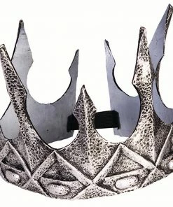 Forum Novelty Crown Silver Foam