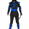 Leg Avenue Ninja Black And Blue International