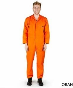 M&M Scrubs Uniforms & Occupations Jumpsuit Orange