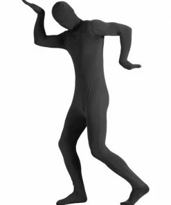 Rubies Black 2nd Skin Suit Bodysuits