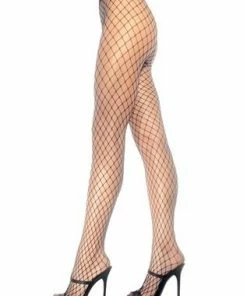 Leg Avenue Hosiery & Lingerie Spandex Diamond Net Pantyhose