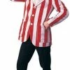 Rubies Roaring 20S Blazer Red-WHT Striped