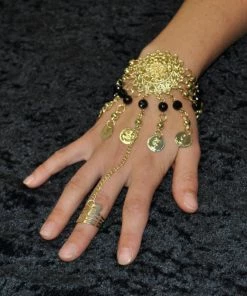 Western Fashion Slave Bracelet Coins & Beads