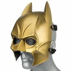 UK Arms Batman Mask Gold Tactical