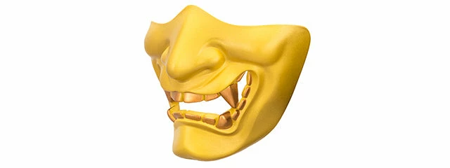 UK Arms Masquerade Masks YOKAI OGRE HALF FACE MASK W/ SOFT PADDING 5 UK Arms Masquerade Masks YOKAI OGRE HALF FACE MASK W/ SOFT PADDING