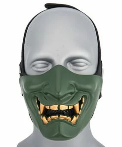 UK Arms Masquerade Masks YOKAI OGRE HALF FACE MASK W/ SOFT PADDING 10 UK Arms Masquerade Masks YOKAI OGRE HALF FACE MASK W/ SOFT PADDING