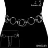 Ceci Jewelry, Inc. Belt Chain Double Circles