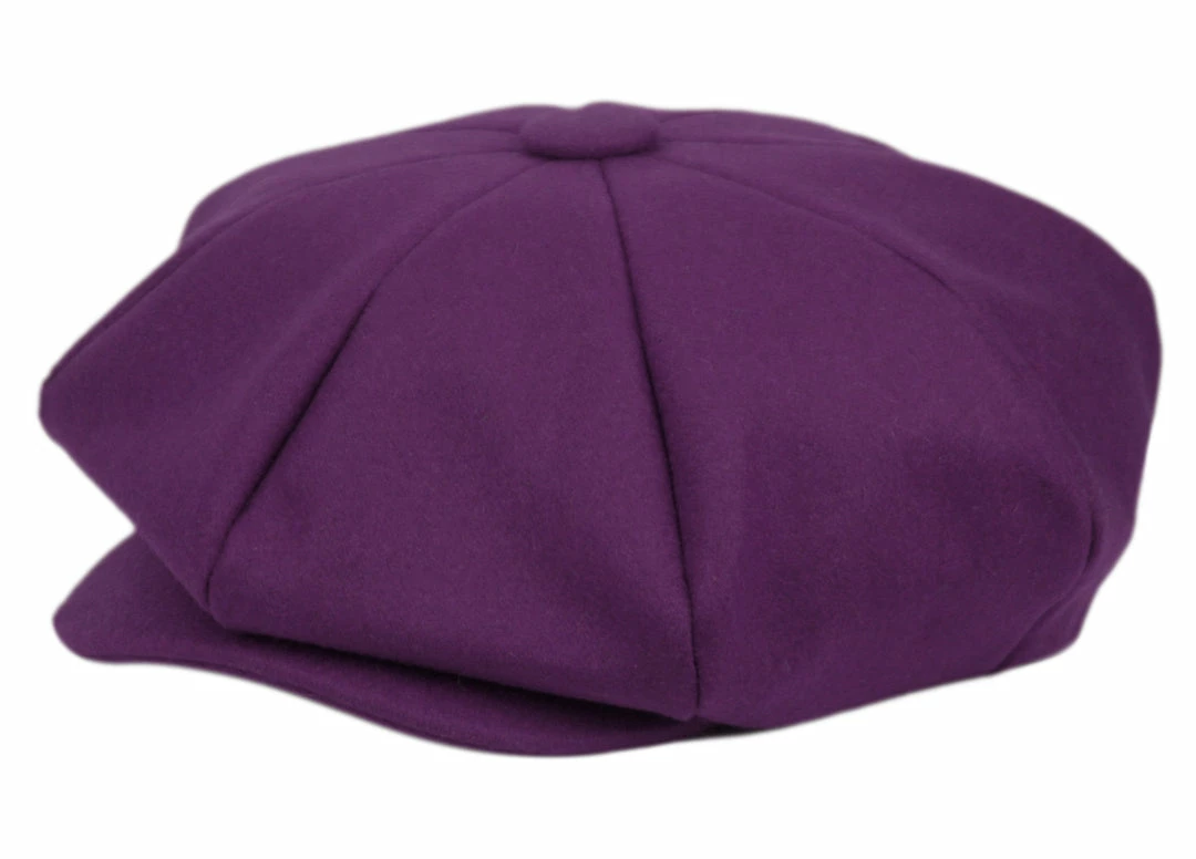 Epoch Fashion Accessory Newsboys, Apple Jacks & Berets Hat Applejack Purple Wool 3 Epoch Fashion Accessory Newsboys, Apple Jacks & Berets Hat Applejack Purple Wool