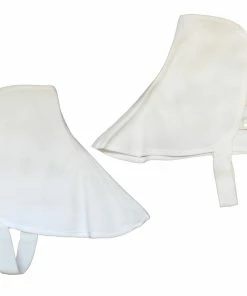 Morris Decades Spats White Canvas 20s Gangster