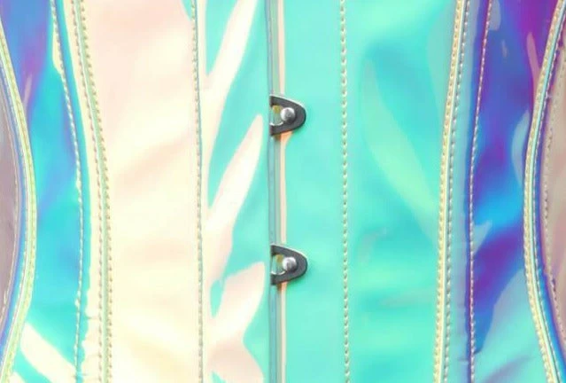 The Corset Company Corsets & Corset Dresses Underbust Corset Holographic
