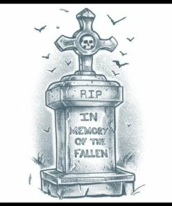 Tinsley Transfers Tombstone Biker