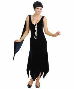 Charades Decades Sandy Speak Easy Flapper Dress In 3 Colors