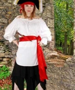 Pirate Dressing McGreedy Pirate Blouse White Pirate & Medieval/Renaissance