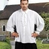 Pirate Dressing Shirt Medieval Ruffle Pirate & Medieval/Renaissance