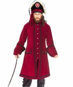 Pirate Dressing Pirate Coat Lowther Red