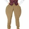 Pirate Dressing Admiral Bartholomew Pants Khaki Steampunk & Victorian 2 Pirate Dressing Admiral Bartholomew Pants Khaki Steampunk & Victorian
