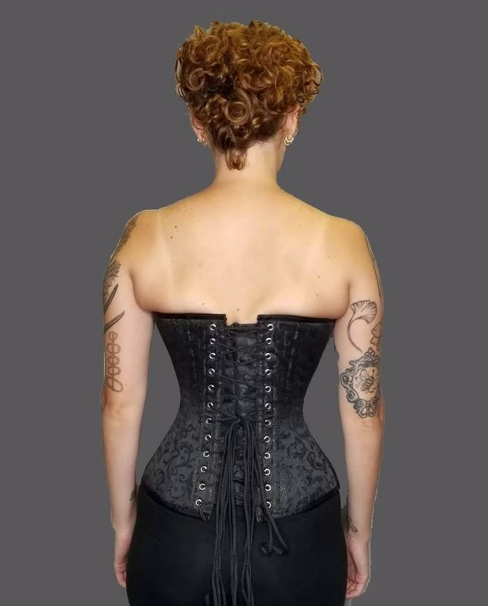 The Corset Company Corset Black Brocade Corsets & Corset Dresses 4 The Corset Company Corset Black Brocade Corsets & Corset Dresses