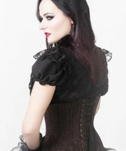 The Corset Company Corset Brown Brocade Underbust Corsets & Corset Dresses