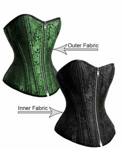 Corset Factory Corset Overbust Dominique Reversible Brocade Corsets & Corset Dresses
