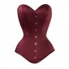 Corset Factory Corset Overbust Felix Burgundy W/Hip Gores 1 Corset Factory Corset Overbust Felix Burgundy W/Hip Gores