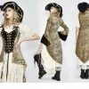 Western Fashion Pirate & Medieval/Renaissance Women's Brown Pirate Coat
