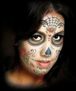 Tinsley Transfers Sugar Skull Tattoos & Tattoo Effects 7 Tinsley Transfers Sugar Skull Tattoos & Tattoo Effects