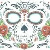 Tinsley Transfers Sugar Skull Tattoos & Tattoo Effects