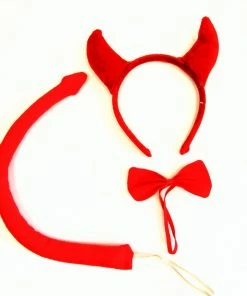 Ivy Trading Inc (Cutie Collections) Devil Set 3 Pc Horns, Tail, Bow Tie