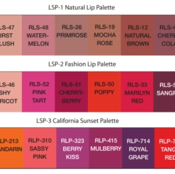 Ben Nye Lip Color Palette 6