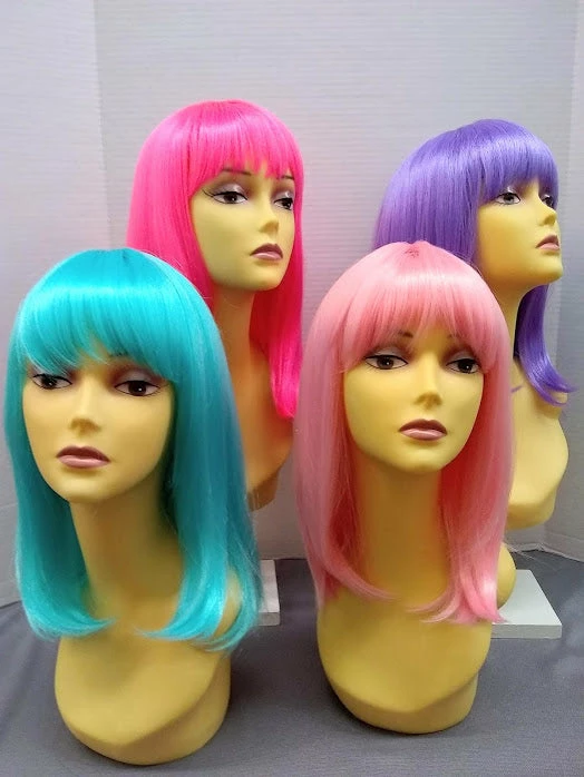 West Bay Doll Long Bob Wig In 12 Colors Black 3 West Bay Doll Long Bob Wig In 12 Colors Black