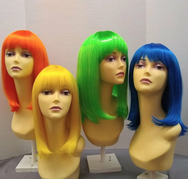 West Bay Doll Long Bob Wig In 12 Colors Black 5 West Bay Doll Long Bob Wig In 12 Colors Black
