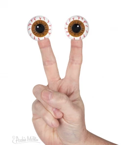 Archie McPhee Accoutrements Halloween & Horror Eyeball Finger Puppets