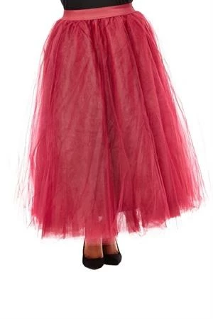 K Glam Bustles & Crinolines Skirt Tulle Ballerina RED 3 K Glam Bustles & Crinolines Skirt Tulle Ballerina RED