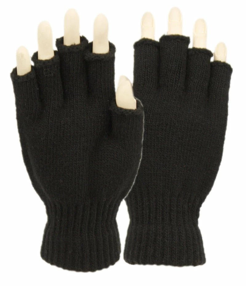 Epoch Fashion Accessory Fingerless Knit Gloves 3 Epoch Fashion Accessory Fingerless Knit Gloves