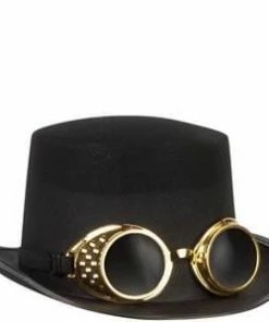 Loftus International Steampunk Top Hat With Goggles Steampunk & Victorian 7 Loftus International Steampunk Top Hat With Goggles Steampunk & Victorian