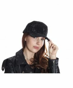 KBW Global Corp Sequin Hats Hat Rhinestone Ball Cap