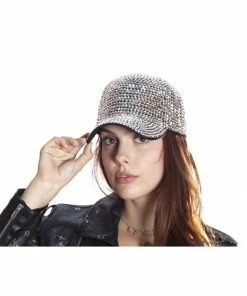 KBW Global Corp Sequin Hats Hat Rhinestone Ball Cap