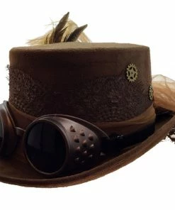 KBW Global Corp Top Hats Top Hat Steampunk Women's