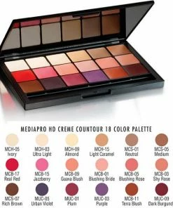 Ben Nye MediaPRO Contour 18 Color Palette