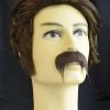 Alicia International Chip Brown Wig & Moustache