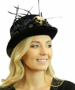 KBW Global Corp Top Hat Voodoo Raven Black Or Red