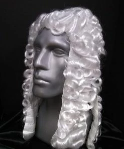Alicia International Judge Wig White